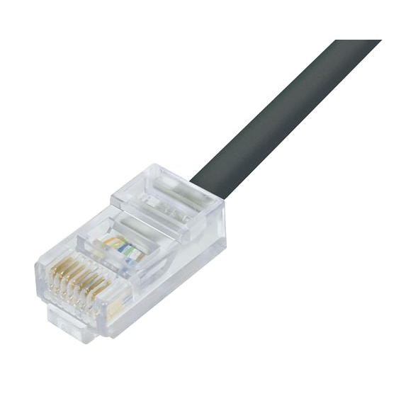 CAT6 OUTDOOR PATCH CABLE RJ45/RJ45 BLACK 200.0 FT 07AH3294 TRD695OD-200 ...