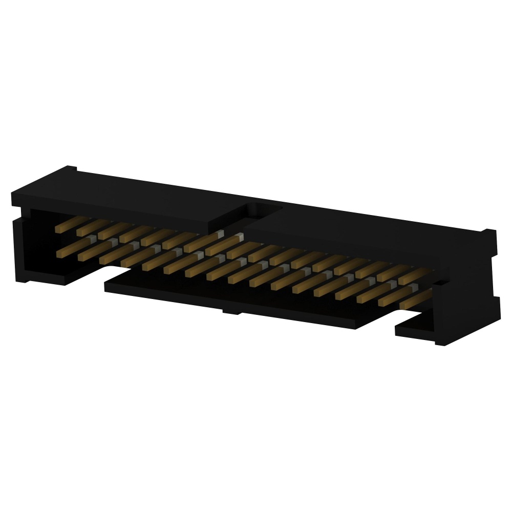 CONNECTOR HEADER 34POS 2ROWS 2.54MM 5103310-7 AMP Connectors / TE ...