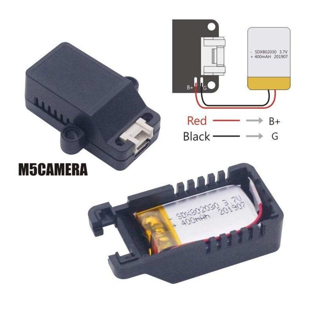 【在庫処分セール】M5Camera用バッテリーベース【M5STACK-A068】