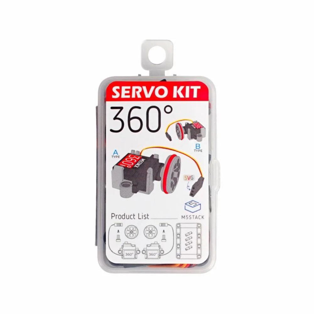 Servo Kit 360°【M5STACK-A076-C】