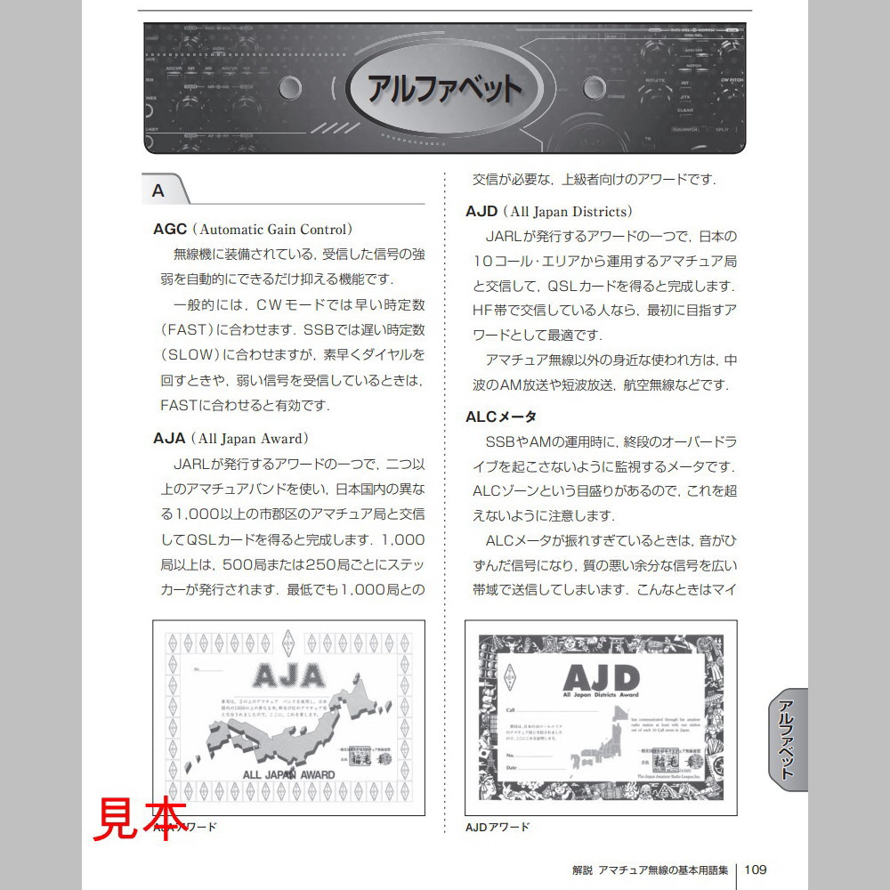 解説 アマチュア無線の基本用語集【ｶｲｾﾂｱﾏﾁｭｱﾑｾﾝﾉｷﾎﾝﾖｳｺﾞｼｭｳ】