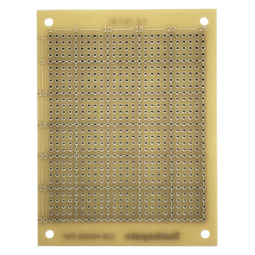 ユニバーサル基板(片面、ガラスコンポジット、95×72mm)【ICB-M93SG-PbF】