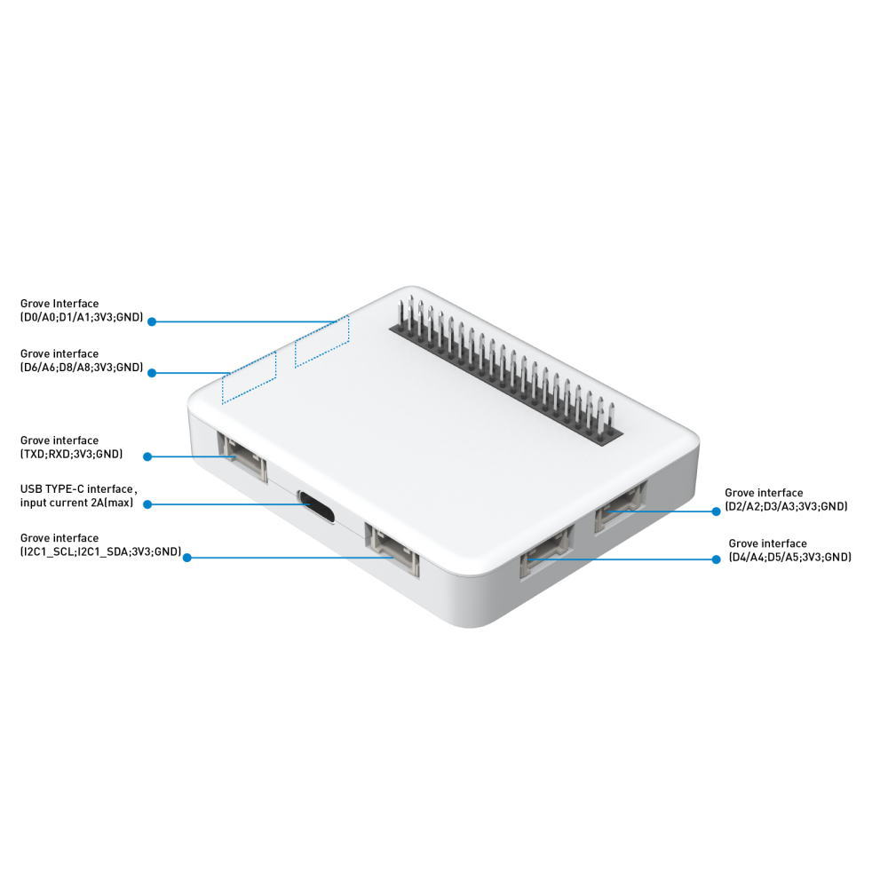 Wio Terminal用バッテリーベース(650mAh)【103990564】