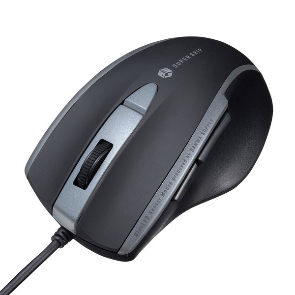 静音有線ブルーledマウス 5ボタン Ma Bl168bk サンワサプライ製 電子部品 半導体通販のマルツ