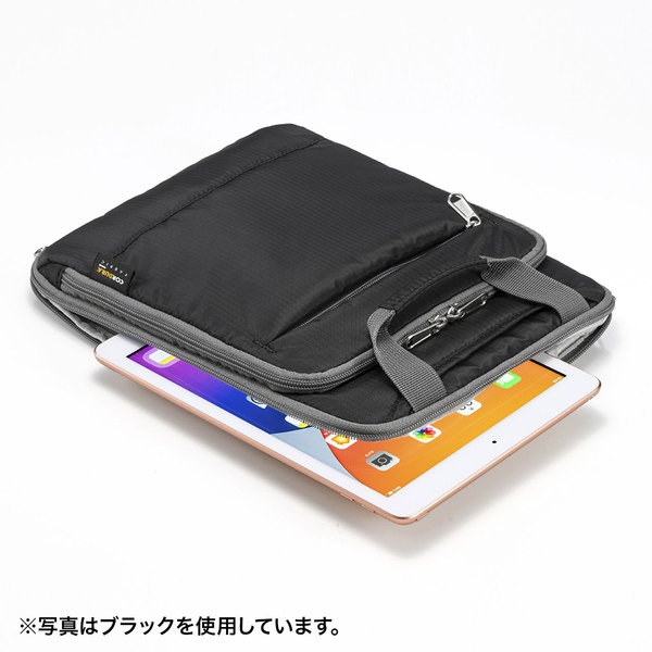 タブレットインナーケース(10インチ・シルナイロン)【PDA-TABSN10NV】
