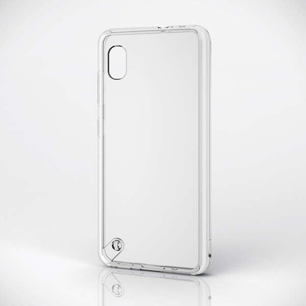 Galaxy A21 用 ハイブリッドケース 極み フォルティモ クリア