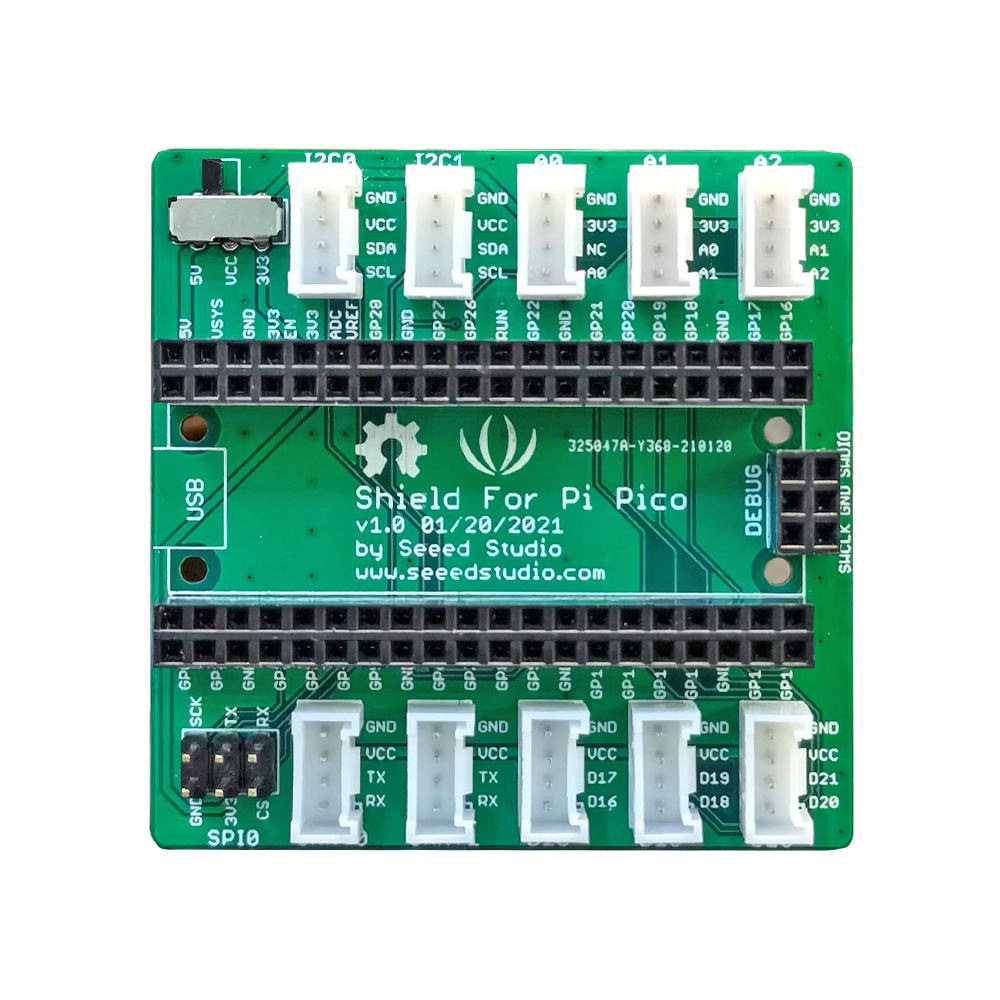 Raspberry Pi Pico用 Groveシールド v1.0【103100142】