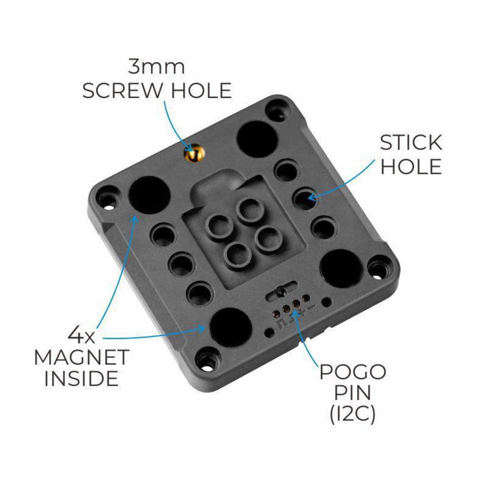 M5GO Bottom2 - M5Stack Core2用バッテリーボトム【M5STACK-A014-C】