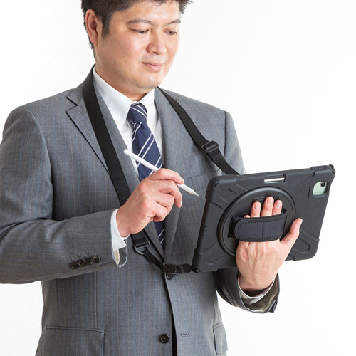 iPad Air 耐衝撃ケース【PDA-IPAD1717BK】