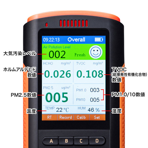 PM2.5測定器【CHE-PM25】