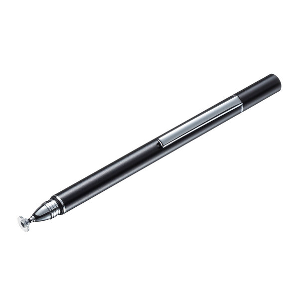 ディスク式タッチペン(ブラック)【PDA-PEN49BK】