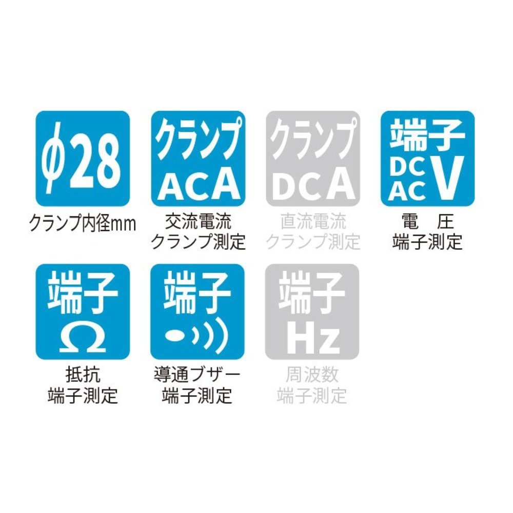 クランプメータ 一般(ISO)校正付(検査成績書+トレサビリティ体系図)【AD5585-00A00】