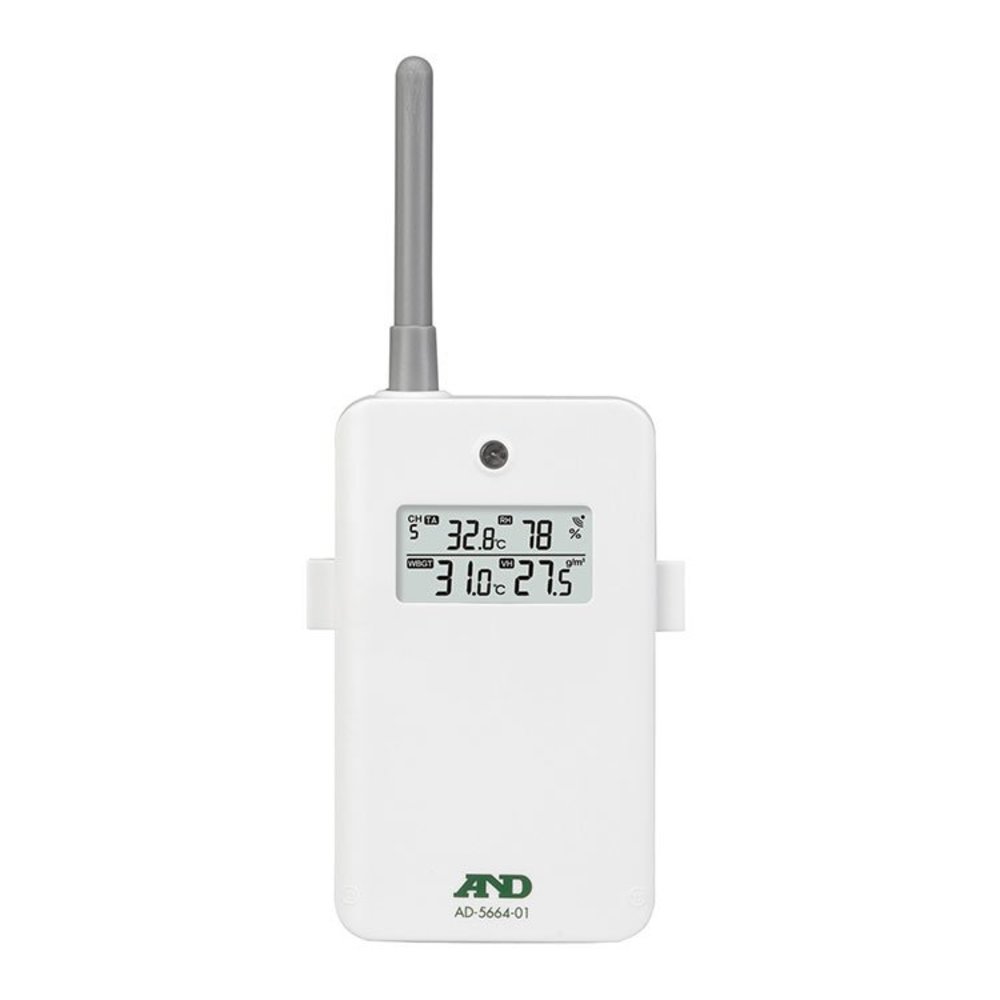マルチチャンネルワイヤレス環境温湿度計 セット【AD5664SET】