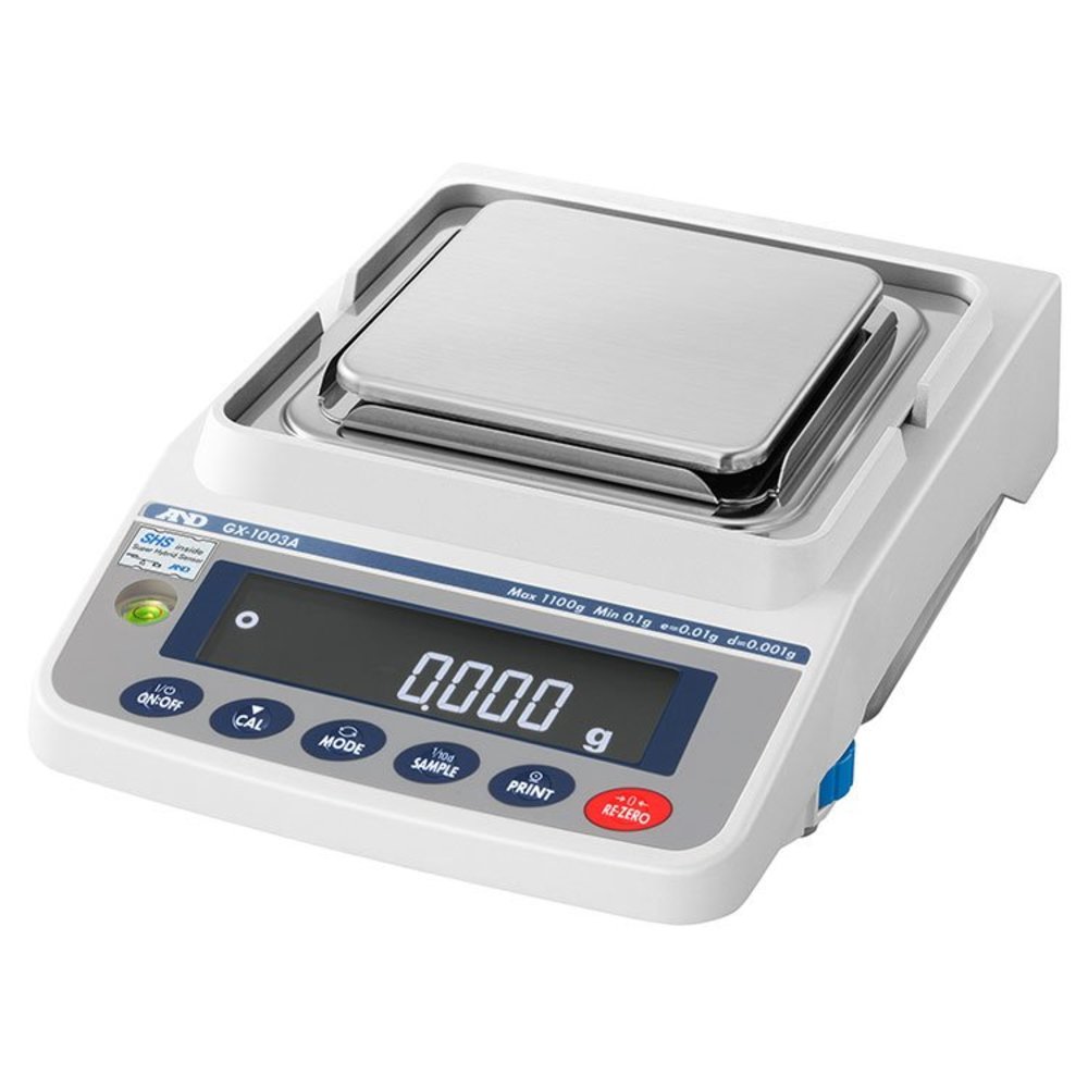 校正用分銅内蔵汎用天びん(ひょう量：4200g 目量：0.01g 一般校正付)※計量法準拠製品【GX4002A-00A00】