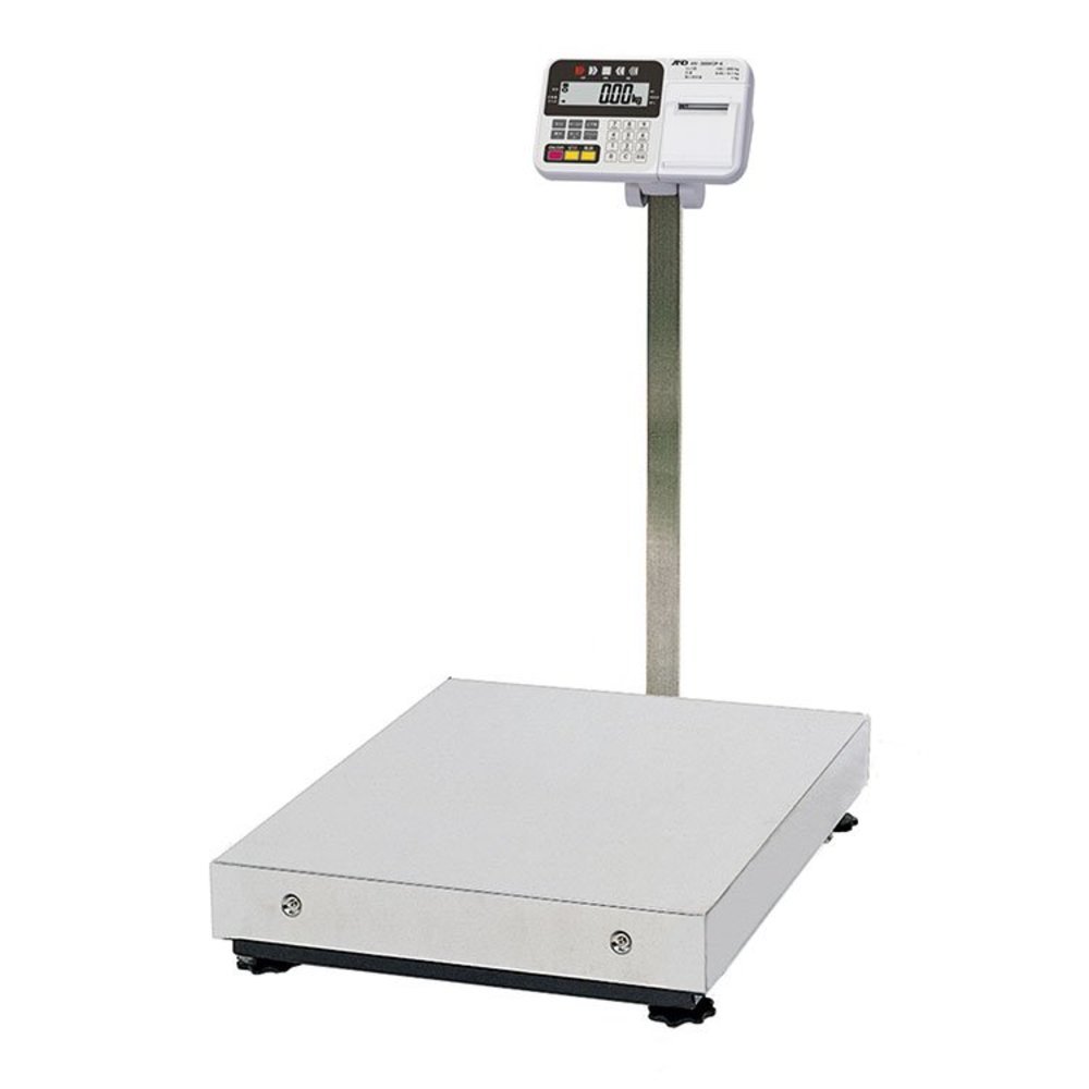 [受注生産品]検定付きデジタル台はかり(ひょう量：300kg 目量：0.05kg/0.1kg 検定付：3地域)【HV300KC-K-03N00】