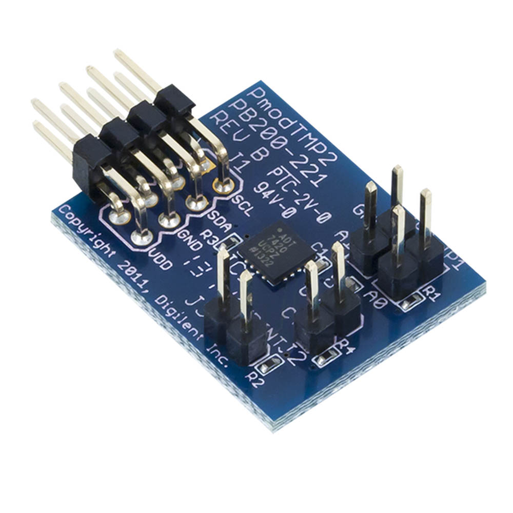 Pmod TMP2 温度センサーモジュール 410-221 Digilent製｜電子部品