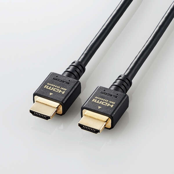 イーサネット対応ウルトラハイスピードHDMIケーブル(1.5m) CAC-HD21E15BK エレコム製｜電子部品・半導体通販のマルツ