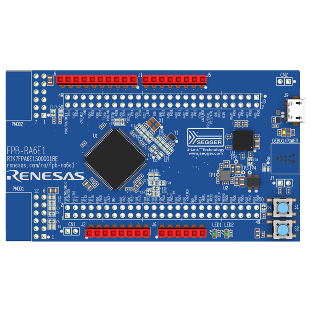 RA6E1 Fast Prototyping Board(RA6E1マイコン評価ボード)【RTK7FPA6E1S00001BE】