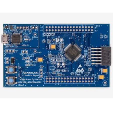 Target Board for RX140(RX140マイコン評価ボード)【RTK5RX1400C00000BJ】