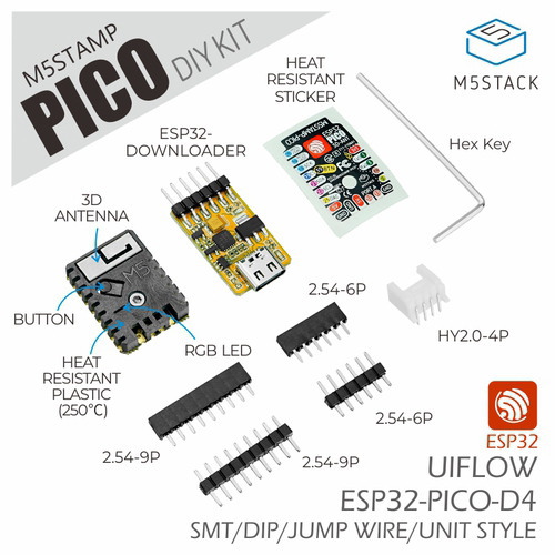 M5Stamp Pico DIY Kit【M5STACK-K051-B】