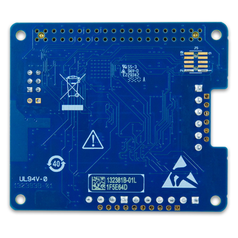 MCC128 Raspberry Pi用の電圧測定用DAQ HAT【6069-410-001】