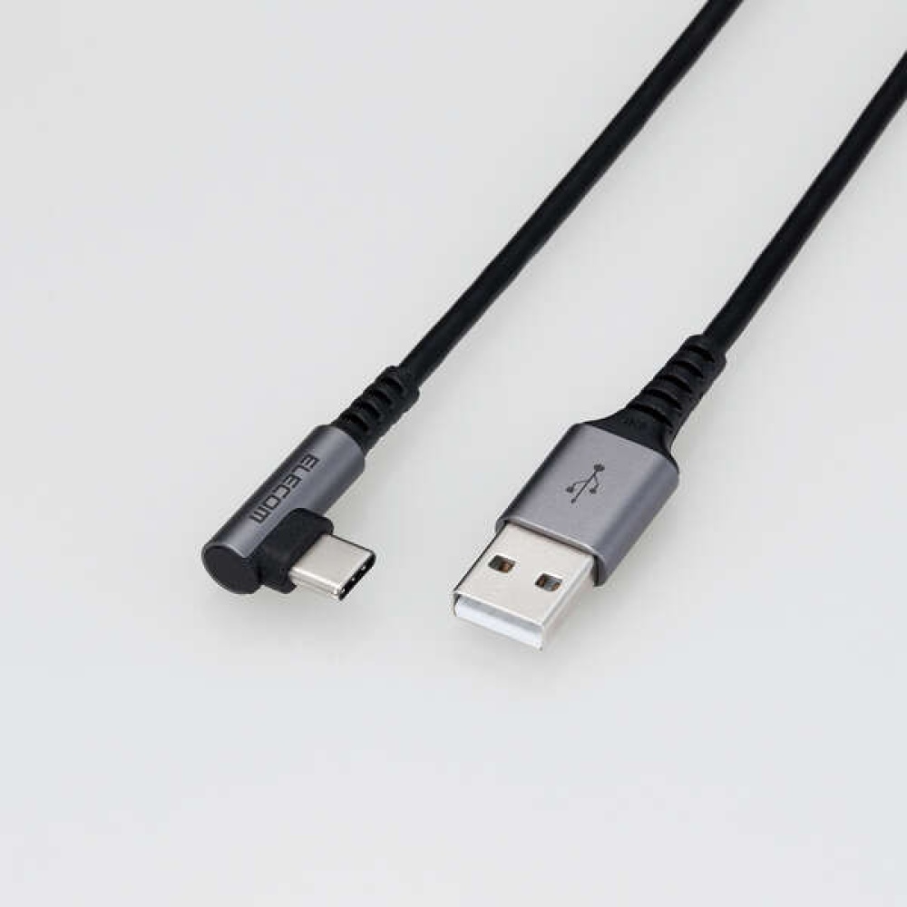 USB2.0ケーブル（認証品、A-C、L型コネクタ） MPA-ACL12NBK エレコム製｜電子部品・半導体通販のマルツ