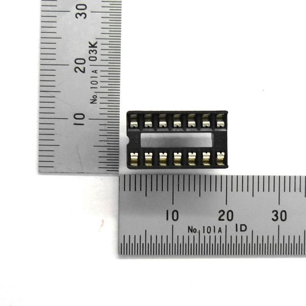ICソケット 300MIL 14ピン 2.54mmピッチ【GB-ICS-3ML14】