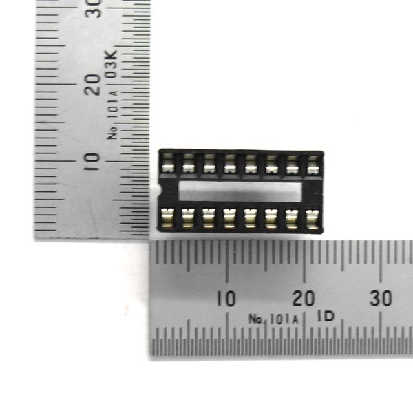 ICソケット 300MIL 16ピン 2.54mmピッチ【GB-ICS-3ML16】