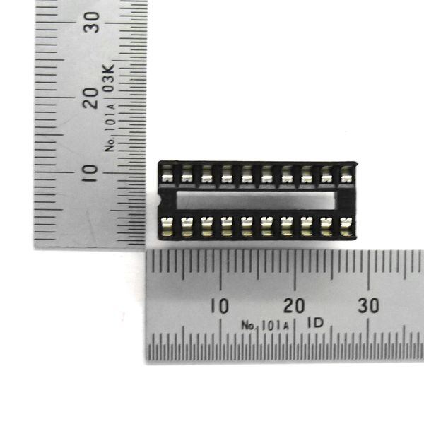 ICソケット 300MIL 20ピン 2.54mmピッチ【GB-ICS-3ML20】