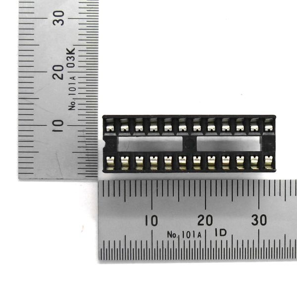 ICソケット 300MIL 24Pピン 2.54mmピッチ【GB-ICS-3ML24】