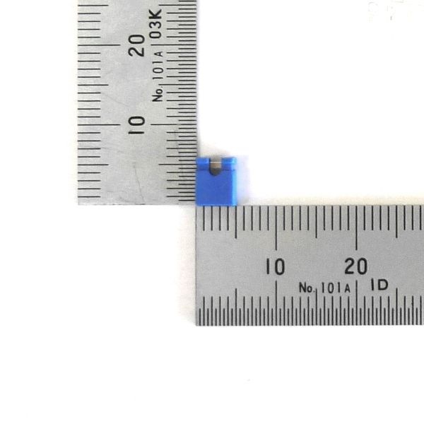 ジャンパーピン 2.54mmピッチ 青【GB-JMP-25B】