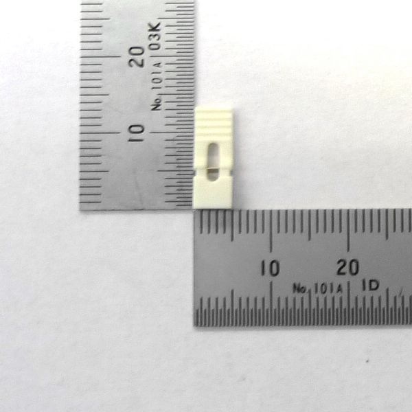 ジャンパーピン つまみ付き 2.54mmピッチ 白【GB-JMP-25WH】