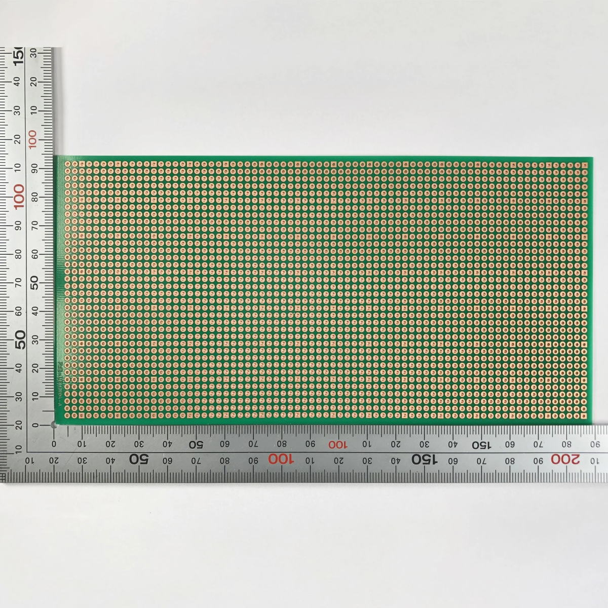薄型ユニバーサル基板(両面ガラスエポキシ 2.54mmピッチ 95×190mm)【UB-THN04】