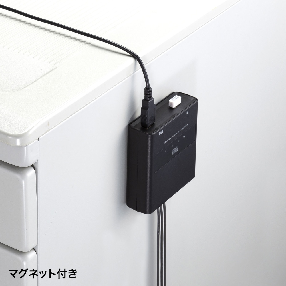 キーボード・マウス用パソコン切替器(3:1)【SW-KM3UU】