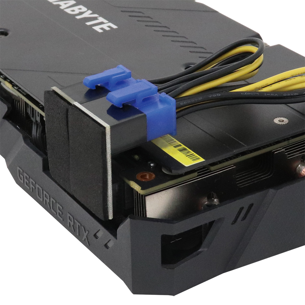 PCI Express用電源変換アダプタ 8ピン上ラッチ用【PX-PCIE8CO】