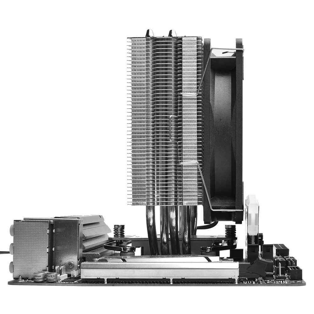120mmファン搭載 Intel&AMD用 CPUクーラー【SE-224-XTA】