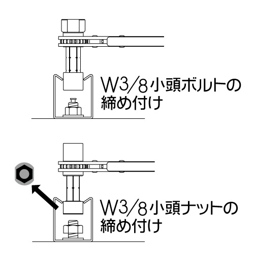 電工ラチェットレンチ【MDR-1217】