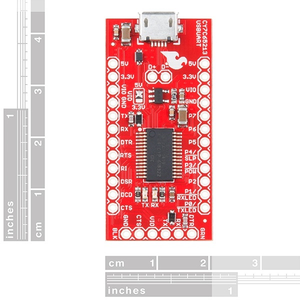 USB-UARTシリアル変換ブレークアウトボード(CY7C65213)【BOB-13830】