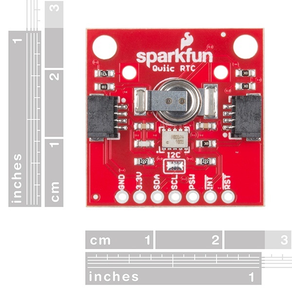 SparkFun リアルタイムクロックモジュールRV-1805(Qwiic)【BOB-14558】
