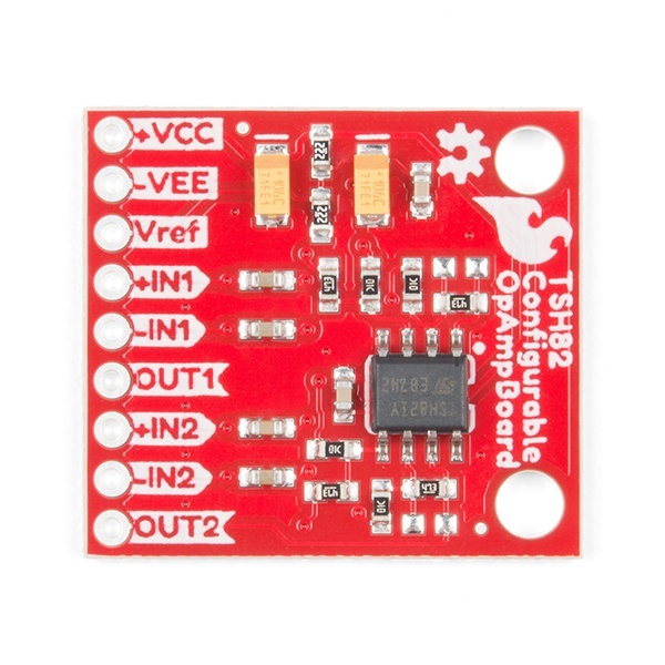 SparkFun Configurable OpAmp Board - TSH82【BOB-14874】