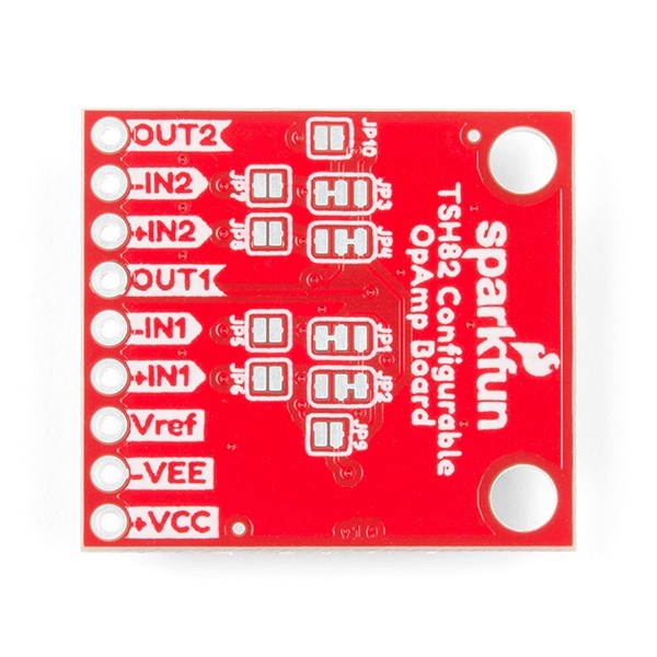 SparkFun Configurable OpAmp Board - TSH82【BOB-14874】