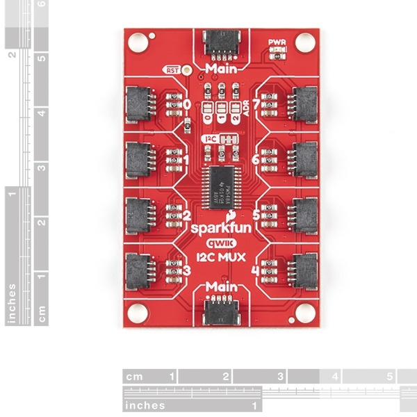 SparkFun QwiicマルチプレクサTCA9548Aブレークアウトボード(8ch)【BOB-16784】