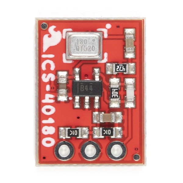 SparkFun Analog MEMS Microphone Breakout - ICS-40180【BOB-18011】