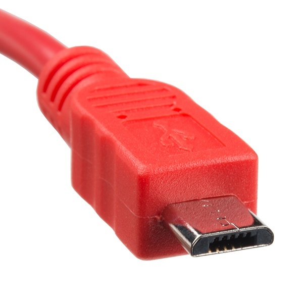 microUSB-B - USB Aソケット(12.7cm)【CAB-14276】