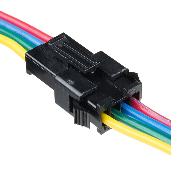 LED Strip Pigtail Connector (4-pin)【CAB-14576】