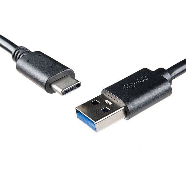 USB 3.1 Cable A to C - 3 Foot【CAB-14743】