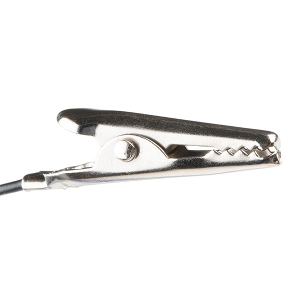 Alligator Clip with Female Header (10 Pack)【CAB-15186】