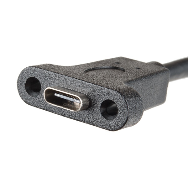 パネルマウントUSB-C延長ケーブル(15cm)【CAB-15455】