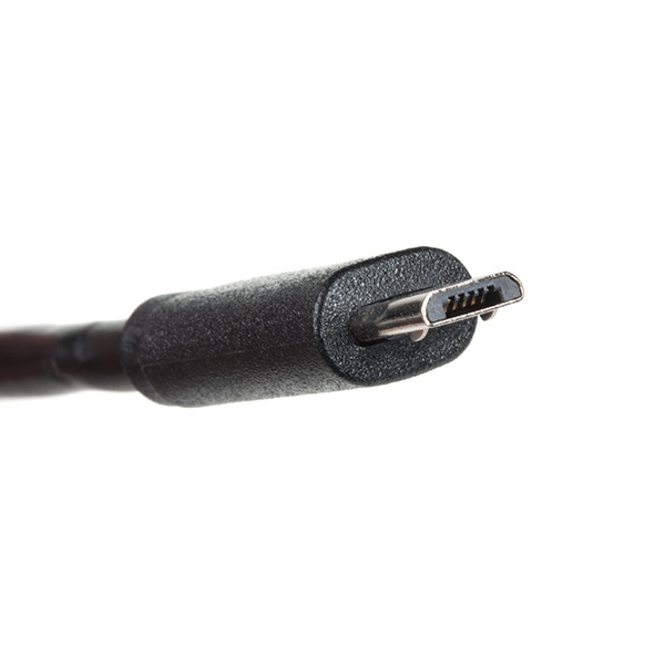 パネルマウントmicroUSB-B延長ケーブル(15cm)【CAB-15464】