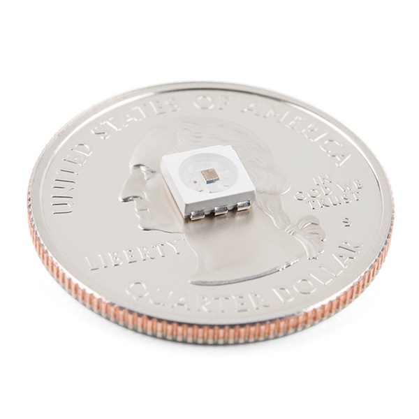 表面実装RGB LED(APA102C-5050、10個入り)【COM-14863】